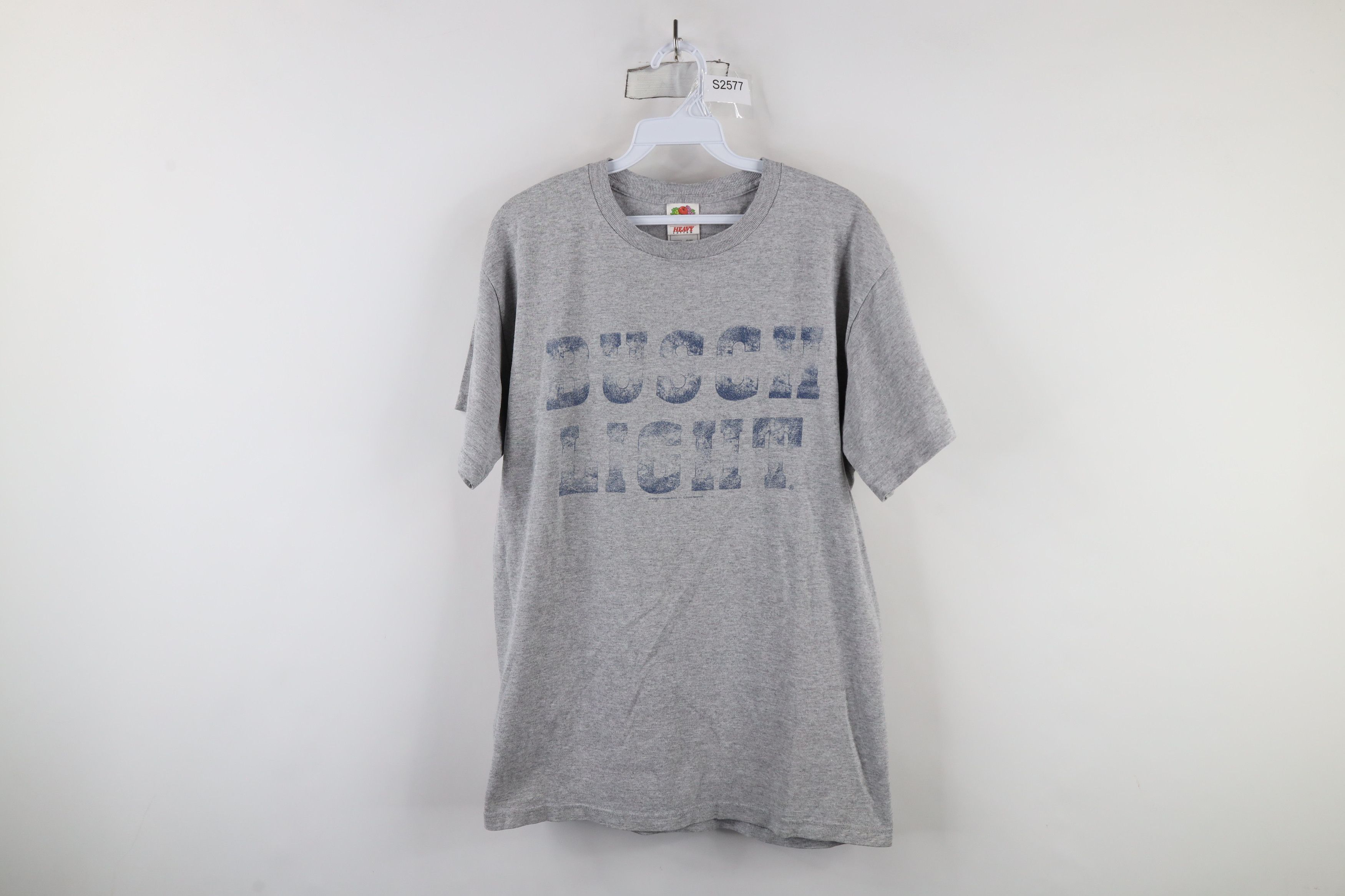 Vintage Y2k Streetwear Spell Busch Light Beer T Shirt Gray Hoodie, Sweatshirt | FlexRushtees.com