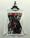 Band Tees Vintage 80s Sex Pistols Long Sleeve Lodon F B T Shirt