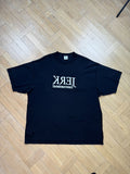 Vetements Jerk Inside Out Distressed Oversized Tee Hoodie, Sweatshirt | FlexRushtees.com