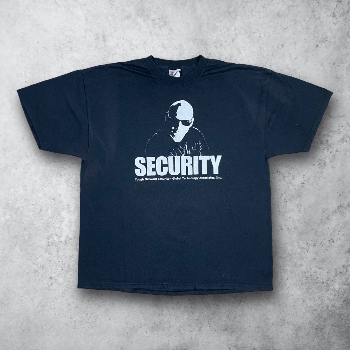 Vintage 90s Network Security Terminator Style T Shirt
