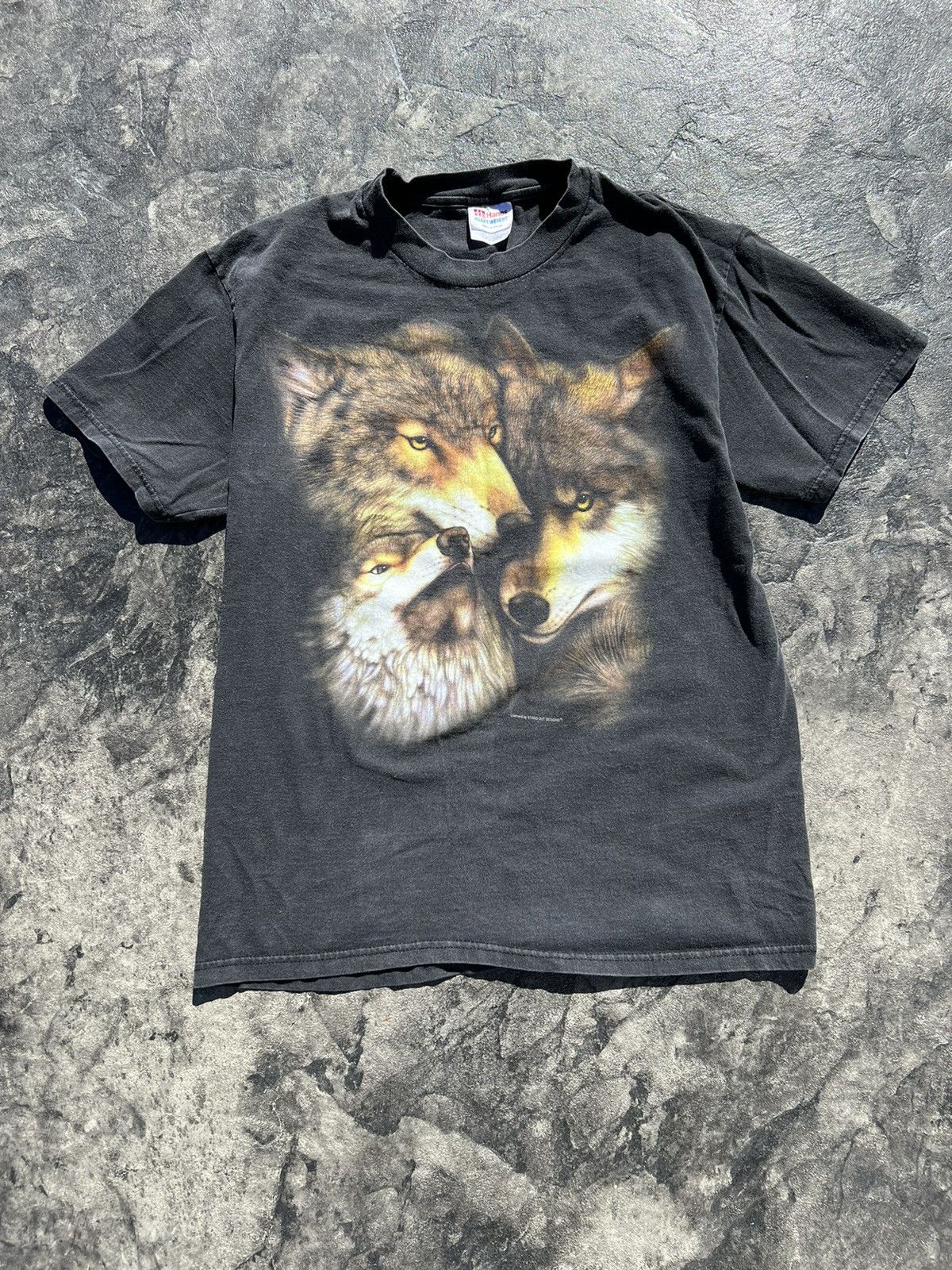 Vintage 90s Wolves T Shirt Hoodie, Sweatshirt | FlexRushtees.com