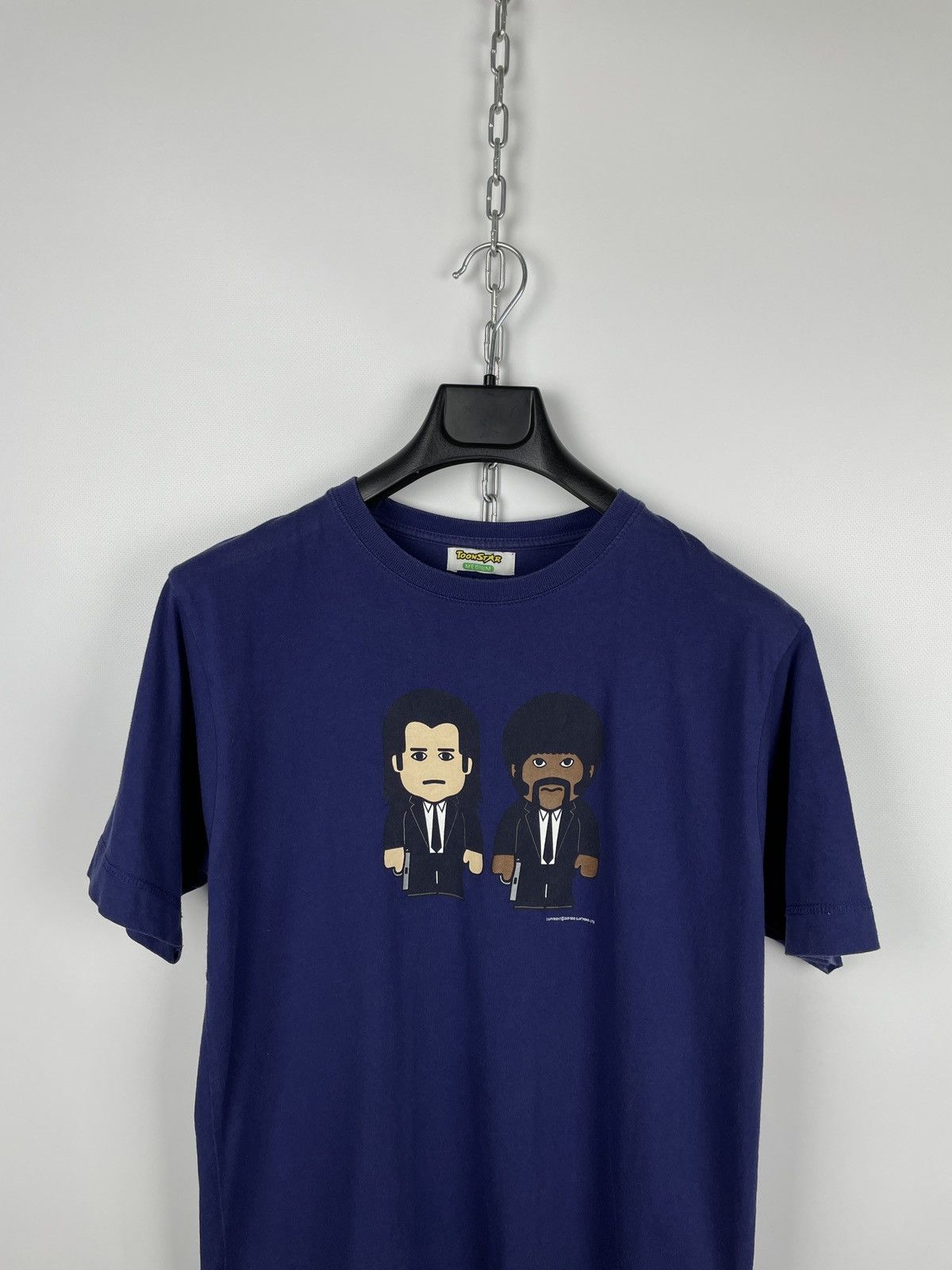 Vintage 00s Pulp Fiction Movie Lego Parody T Shirt