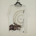 Anime Steals Ghost In The Shell Motorcycle Print Uniqlo Tees