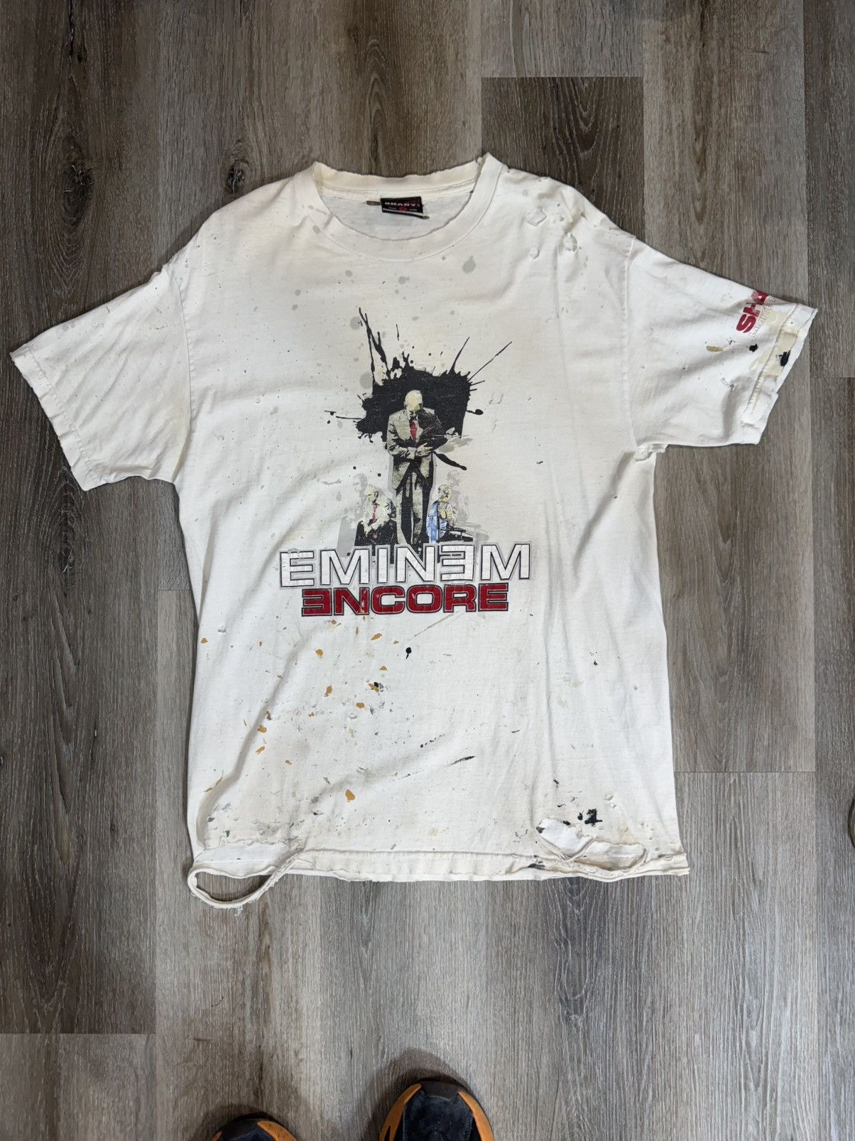 Eminem Curated Distressed Vintage Unreal Rare T-Shirts, Hoodie, Sweatshirt | FlexRushtees.com