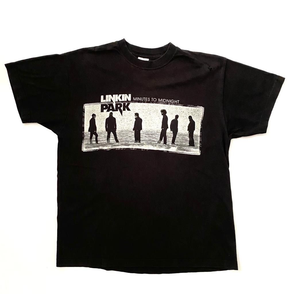 Band Tees Linkin Park T Shirt Minutes To Midnight Band Tee Vintage Hoodie, Sweatshirt | FlexRushtees.com
