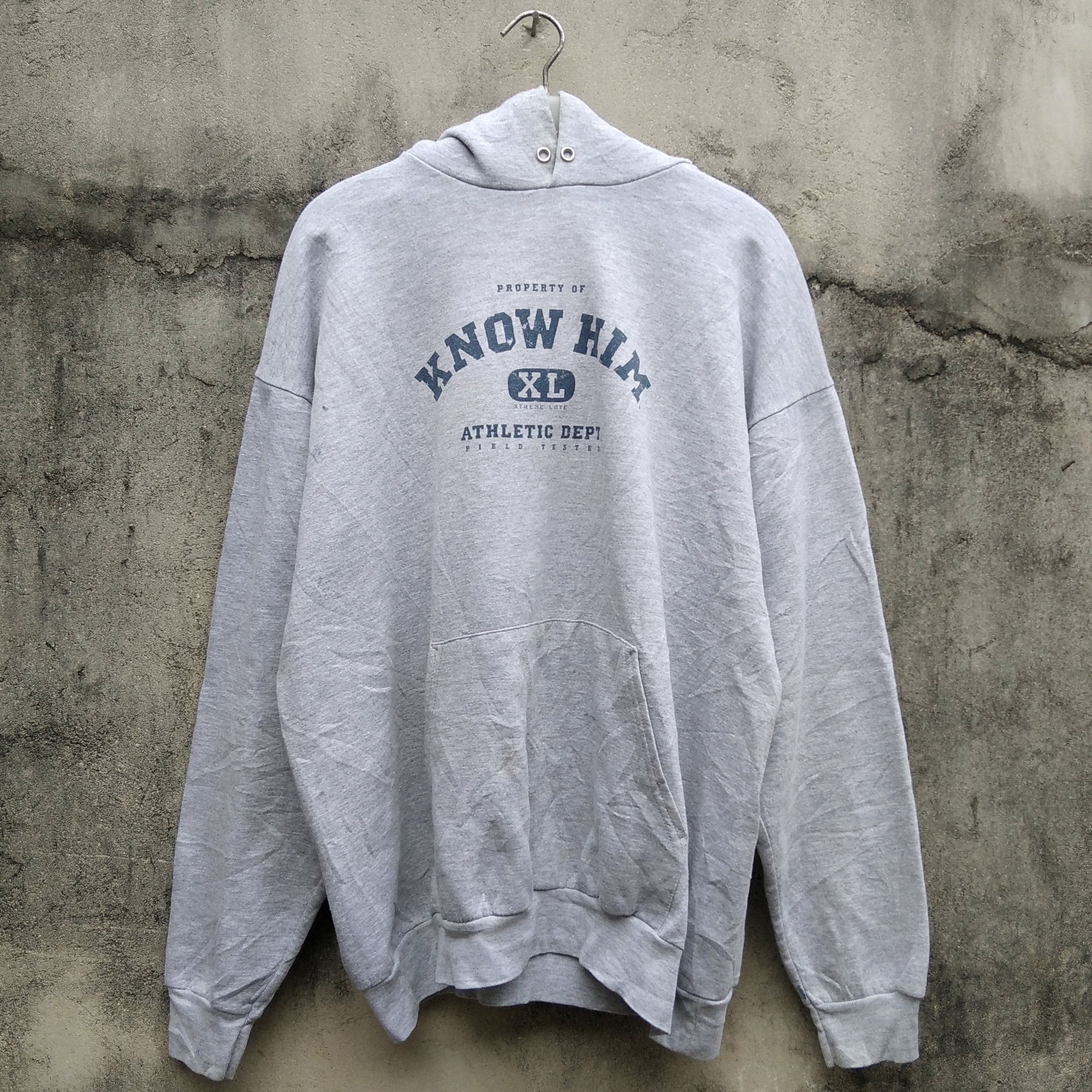 Unsound Rags X Vintage Vintage 90s Hanes Know Him Xtreme Love Hoodie