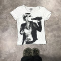 Vintage Y2k Tattooed Girl Drinking Beer Funny Tee Hoodie, Sweatshirt | FlexRushtees.com