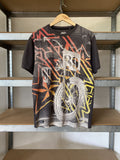 No Fear Vintage 2000s All Over Print Moto Tee Hoodie, Sweatshirt | FlexRushtees.com