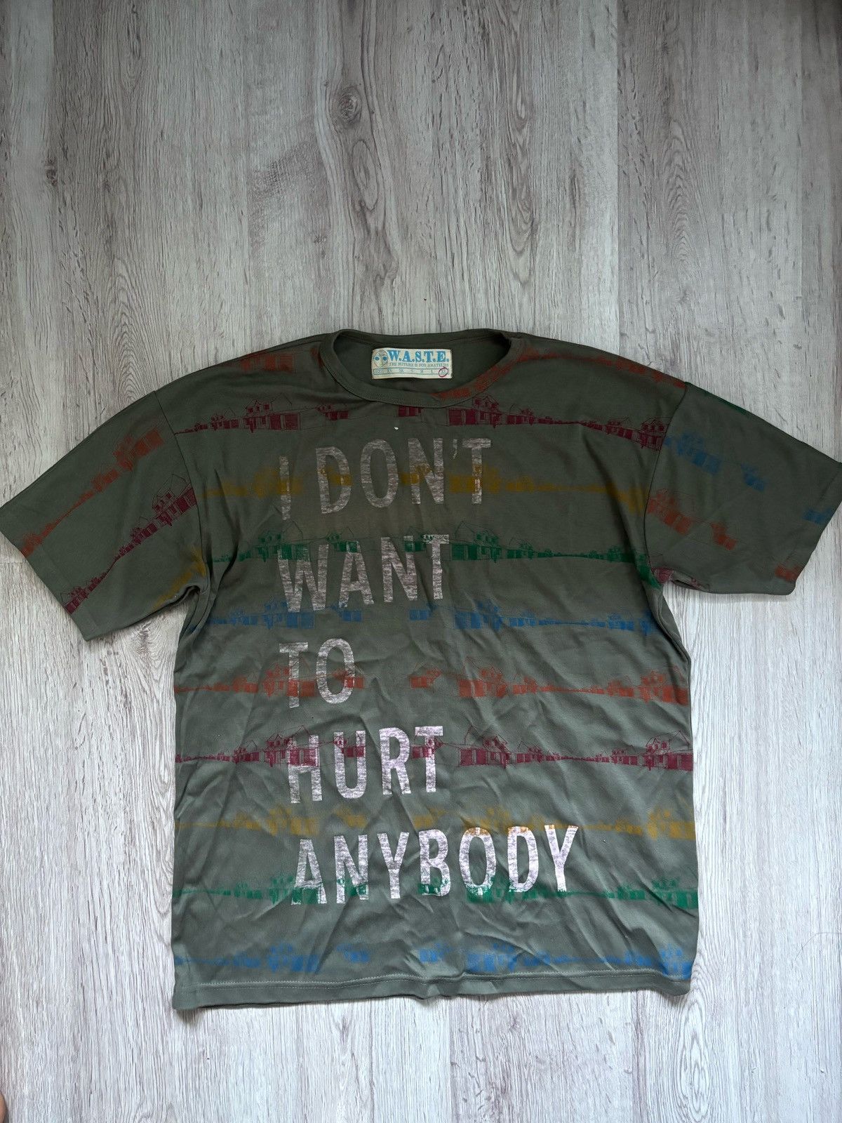 Other Rare Vintage Radiohead W A S T E Shirt Hoodie, Sweatshirt | FlexRushtees.com