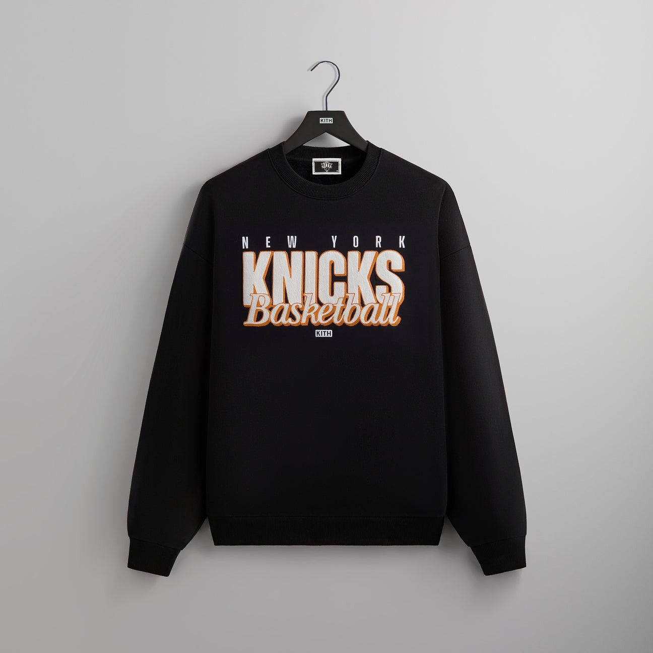 Kith For The Ny Knicks Classic Vintage Nelson Crewneck Black T-Shirts, Hoodie, Sweatshirt | FlexRushtees.com