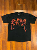 Revenge Bone Logo Tee Front Back Graphic Large Hoodie, Sweatshirt | FlexRushtees.com