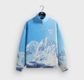 Kith For Team Usa Winter Mountain Quater Zip Blue S