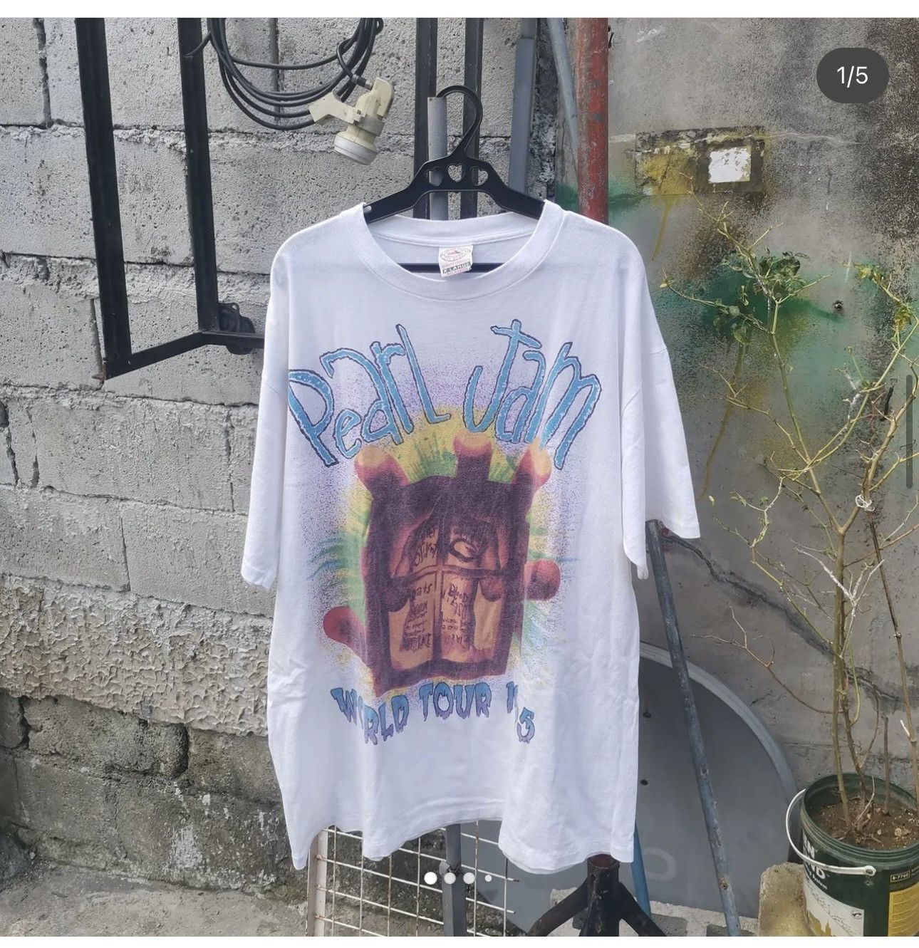 Vintage Pearl Jam Vitalogy Tour 95 T-Shirts, Hoodie, Sweatshirt | FlexRushtees.com