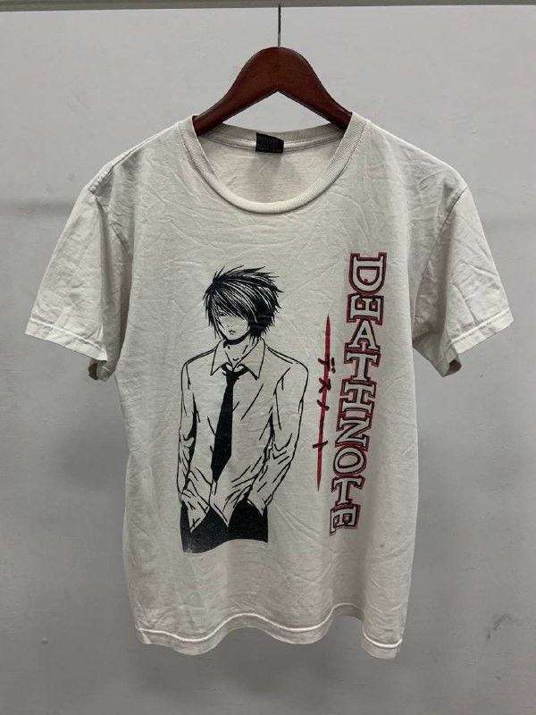 Japanese Brand X Vintage Vintage Death Note Anime T Shirt Hoodie, Sweatshirt | FlexRushtees.com
