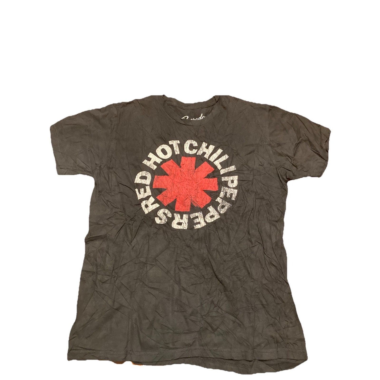 Bravado Red Hot Chili Peppers Black Tee Bravado Rhcp Band Tee Size L Hoodie, Sweatshirt | FlexRushtees.com