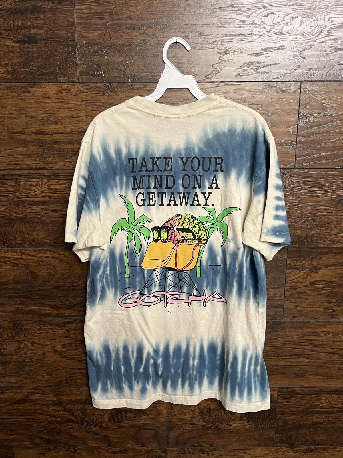 Y2k Gotcha Surf T Shirt Take Your Mind On A Getaway Tee M Hoodie, Sweatshirt | FlexRushtees.com