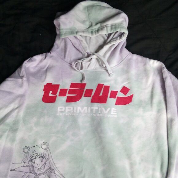 Sailor Moon Tie Die Hoodie Sweatshirt