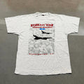 Tultex Vintage 90s Korean War Veterans Memorial Graphic T Shirt Hoodie, Sweatshirt | FlexRushtees.com