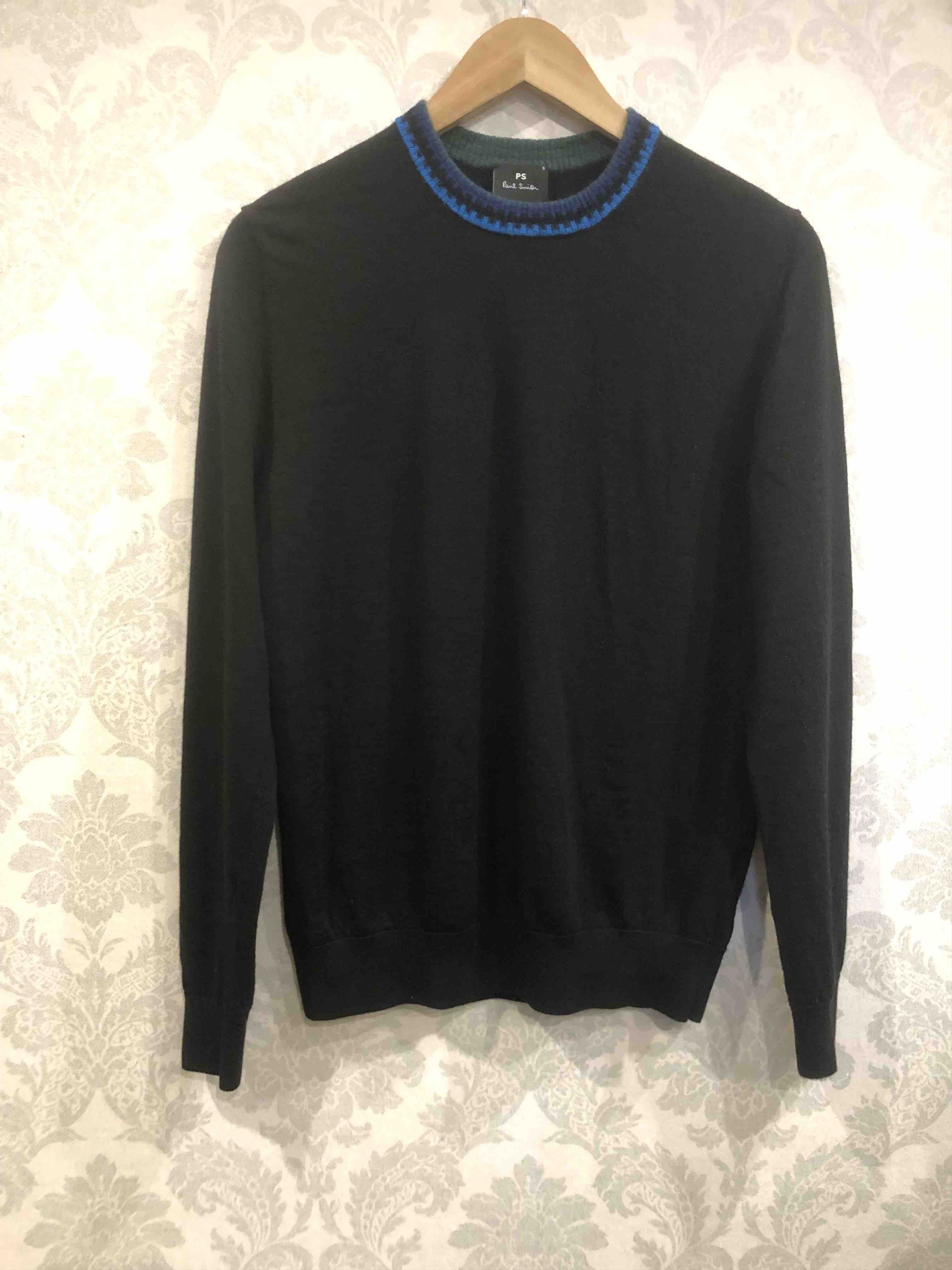 Smith Paul Smith Merino Wool Black Sweater Mens Size S T-Shirts, Hoodie, Sweatshirt | AU16VibeMintTees.com