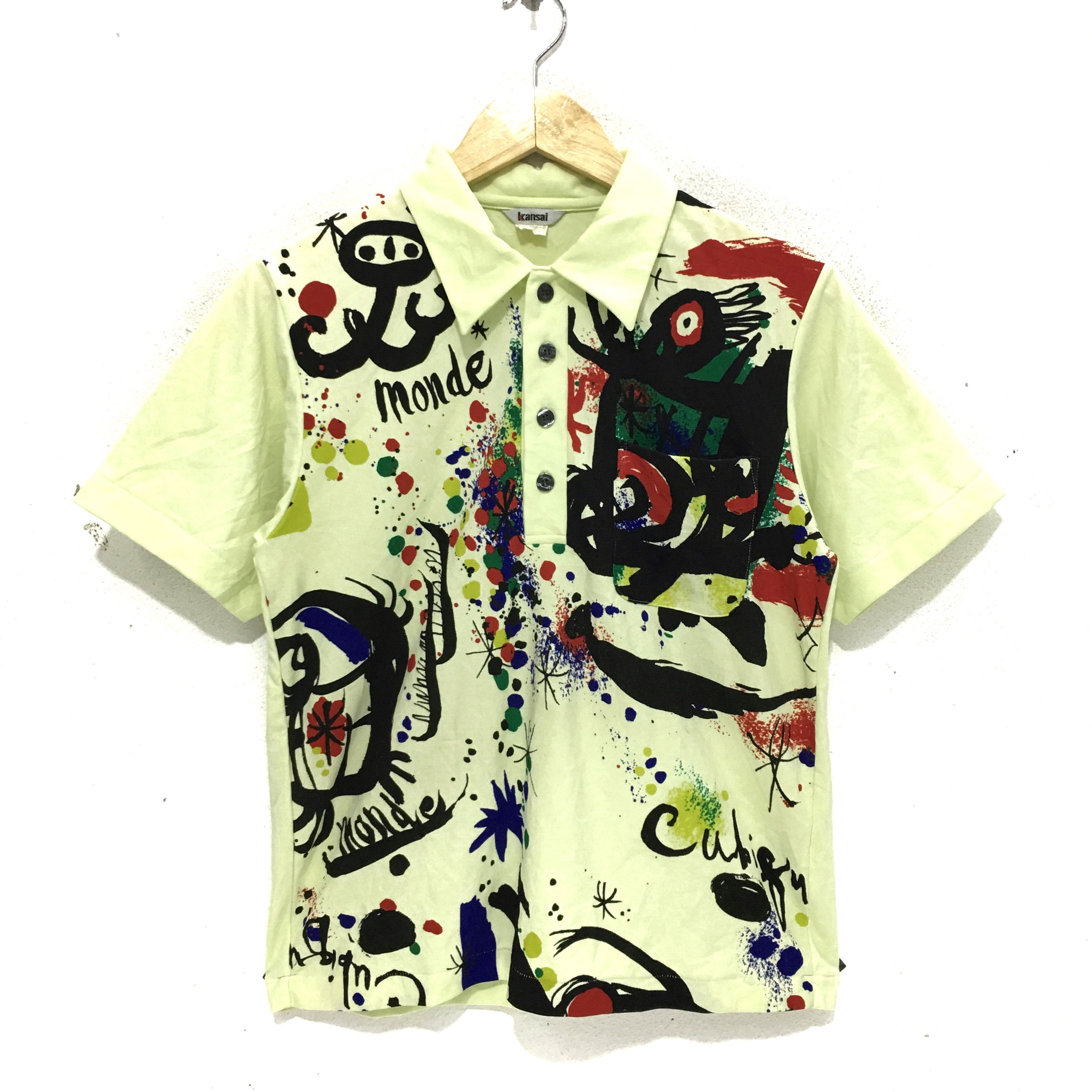 Yamamoto Kansai Yamamoto Collar Tee Japanese Designer Shirt Hoodie, Sweatshirt | FlexRushtees.com