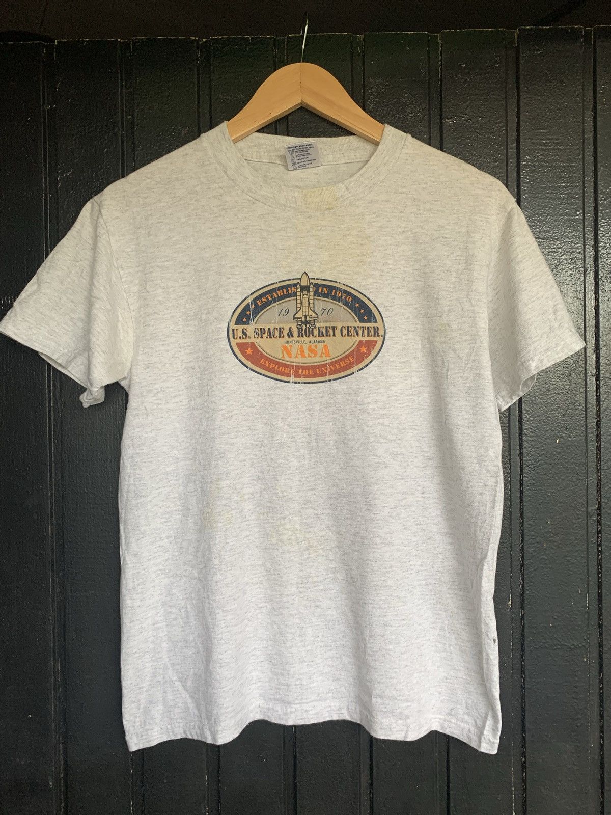 Vintage Nasa Us Space Rocket Center Tshirt