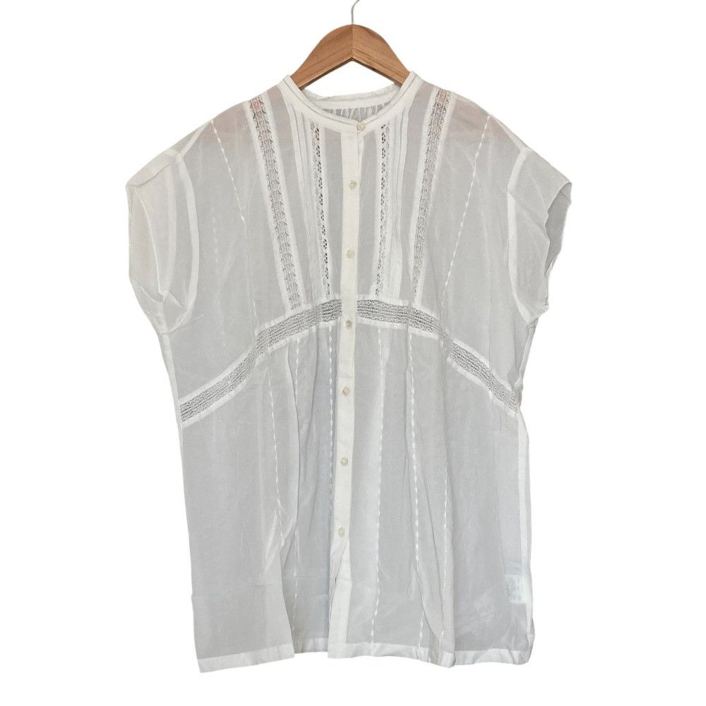 Other Spick And Span 60 Lawn French Lace Shirt Textile Tops 24051200209020 Duty Free For Usa Hoodie, Sweatshirt