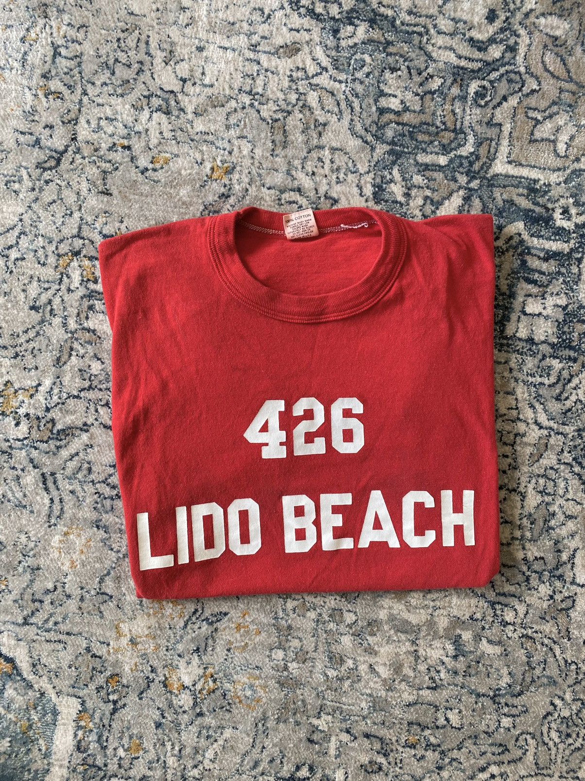 Vintage 70s Lido Beach T Shirt