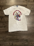 Vintage 1997 Hanes Beefy 4th Of July Tee