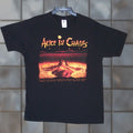 Vintage Alice In Chains Shirt Adult Large Black Graphic Rock Music Short Sleeve Mens Hoodie, Sweatshirt | FlexRushtees.com