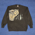 Vintage Habitat Wolf Winter Streetwear Sweatshirt T-Shirts, Hoodie | FlexRushtees.com