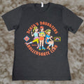 Vintage Death S Daughters Rollerskate Club Shirt Womens M Black Canvas D D R C Novelty Tee