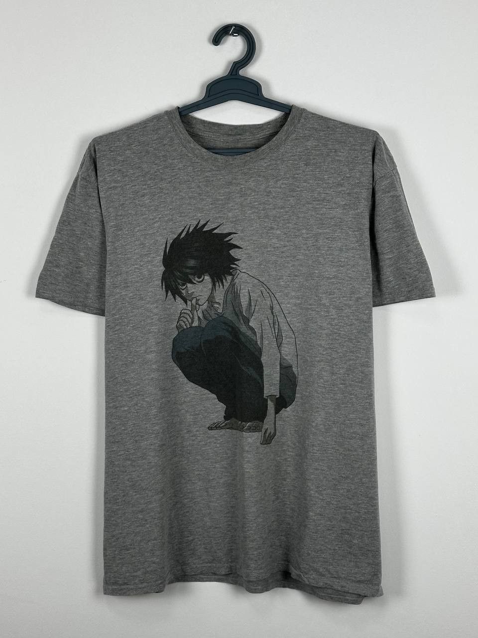 Japanese Brand X Vintage Vintage Death Note L Grey T Shirt