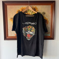 Ed Hardy X Vintage Ed Hardy Y2k Christian Audigier Tee Hoodie, Sweatshirt | FlexRushtees.com