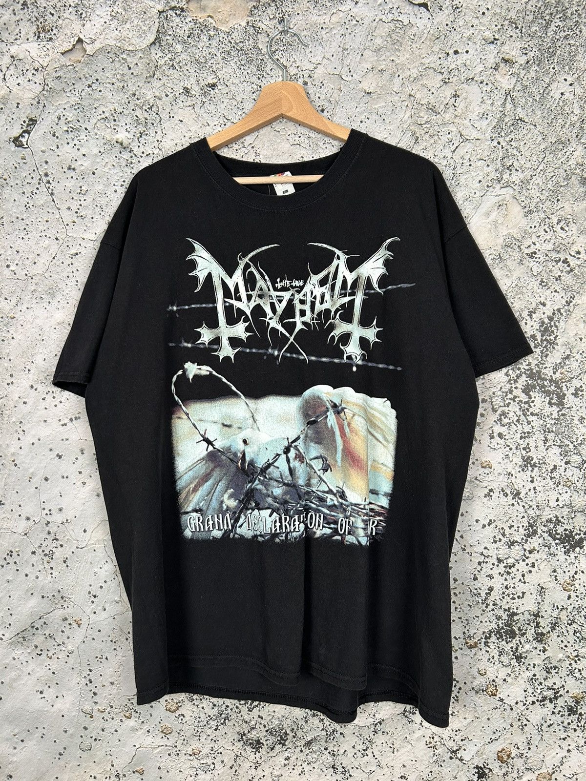 Band Tees Vintage Mayhem 2000 Tour Tee Rock Band Black Metal Rare Hoodie, Sweatshirt | FlexRushtees.com