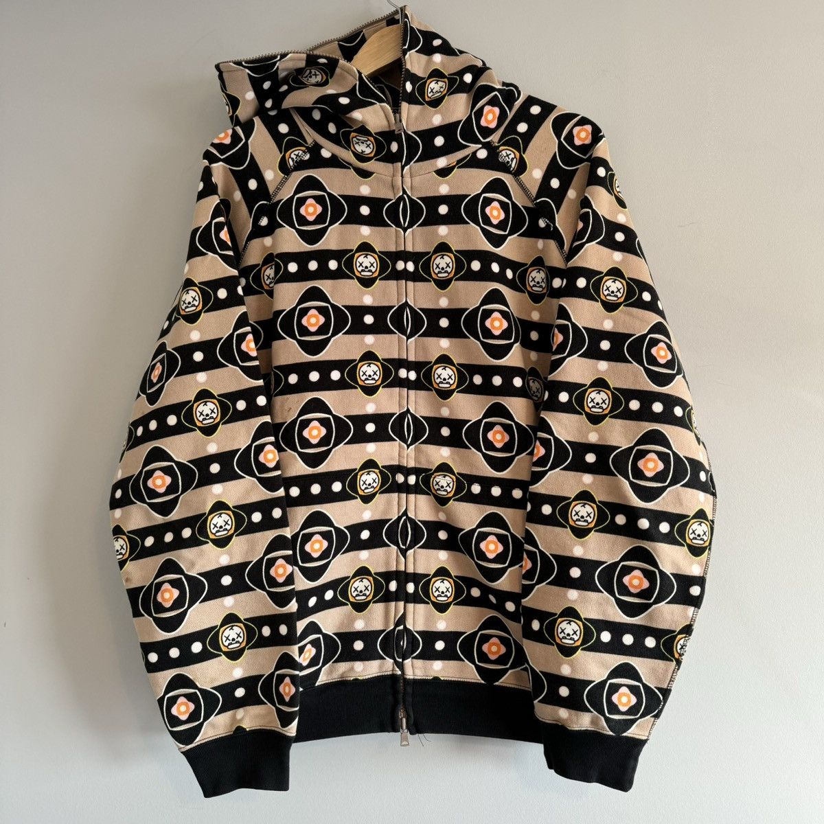 Kaws X Nigo Bape X Kaws Baby Milo Monogram Full Zip Hoodie T-Shirts, Sweatshirt | FlexRushtees.com