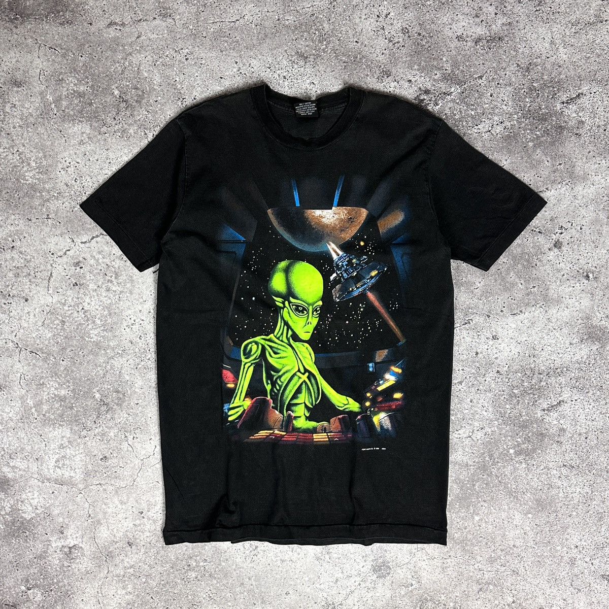 Alien Workshop Vintage 90s Visitor Production Alien Workshop 1996 Tee Rare