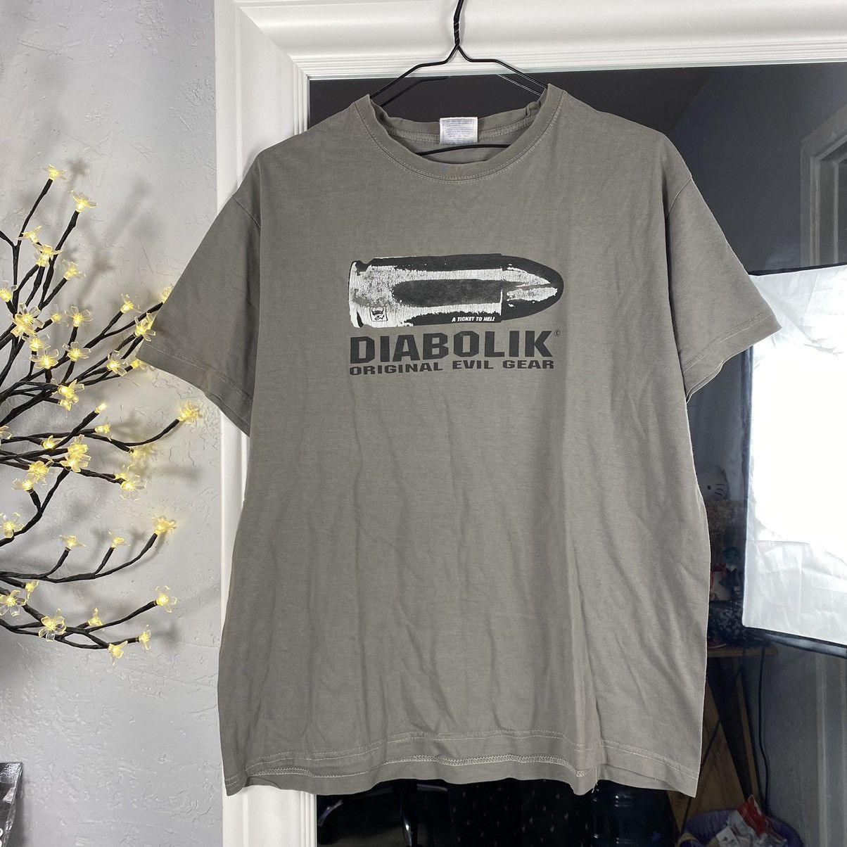 Band Tees Diabolik Y2k Original Evil Gear Brand Bullet T Shirt