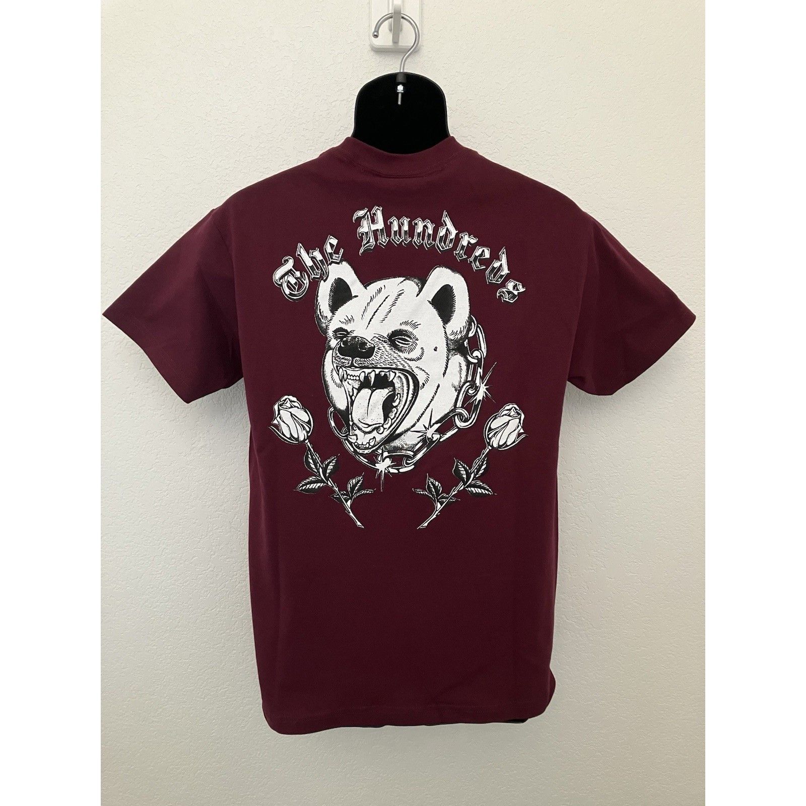 Hundreds The Hundreds Hyena Chained Rose Loyalty Pop Culture Tee Shir Hoodie, Sweatshirt | FlexRushtees.com
