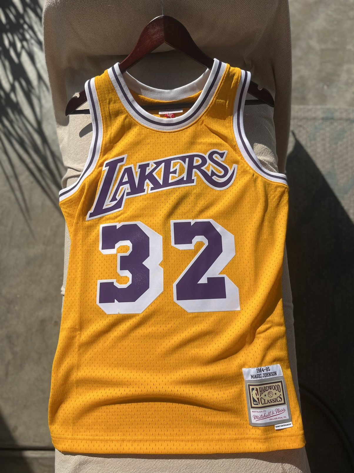 Mitchell Ness Vintage Laker Magic Johnson Jersey T-Shirts, Hoodie, Sweatshirt | FlexRushtees.com