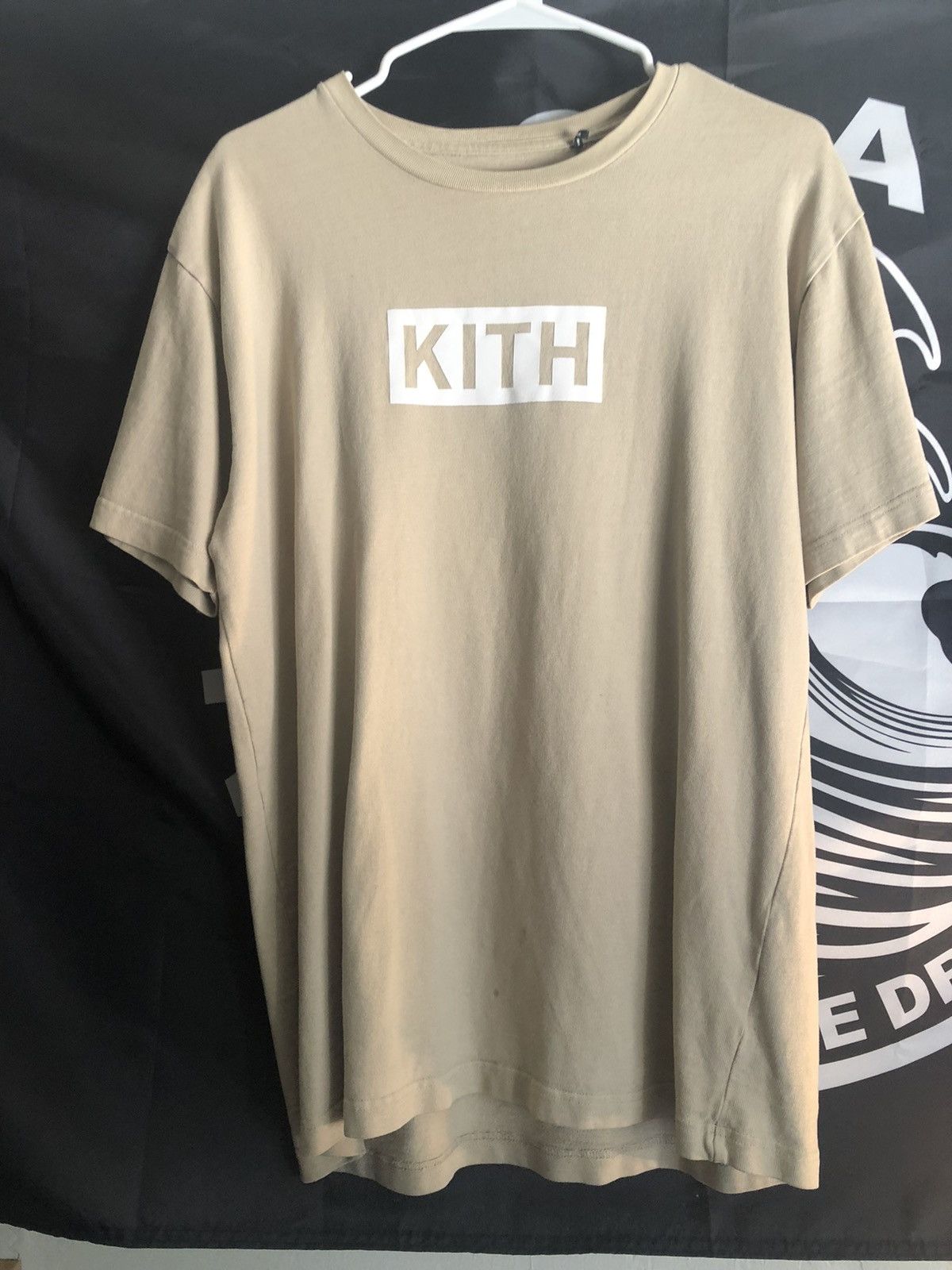 Kith Monday Logo T Shirt Tan Hoodie, Sweatshirt | FlexRushtees.com