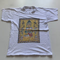 Vintage 1990s Native Aboriginal Art Graphic T Shirt White Hoodie, Sweatshirt | FlexRushtees.com
