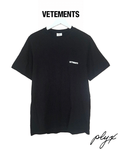 Vetements Aw21 Logo T Shirt Black Front Back Logo Hoodie, Sweatshirt | FlexRushtees.com