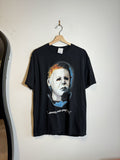 Vintage 90 00s Halloween Myers Movie Promo T Shirt Size L