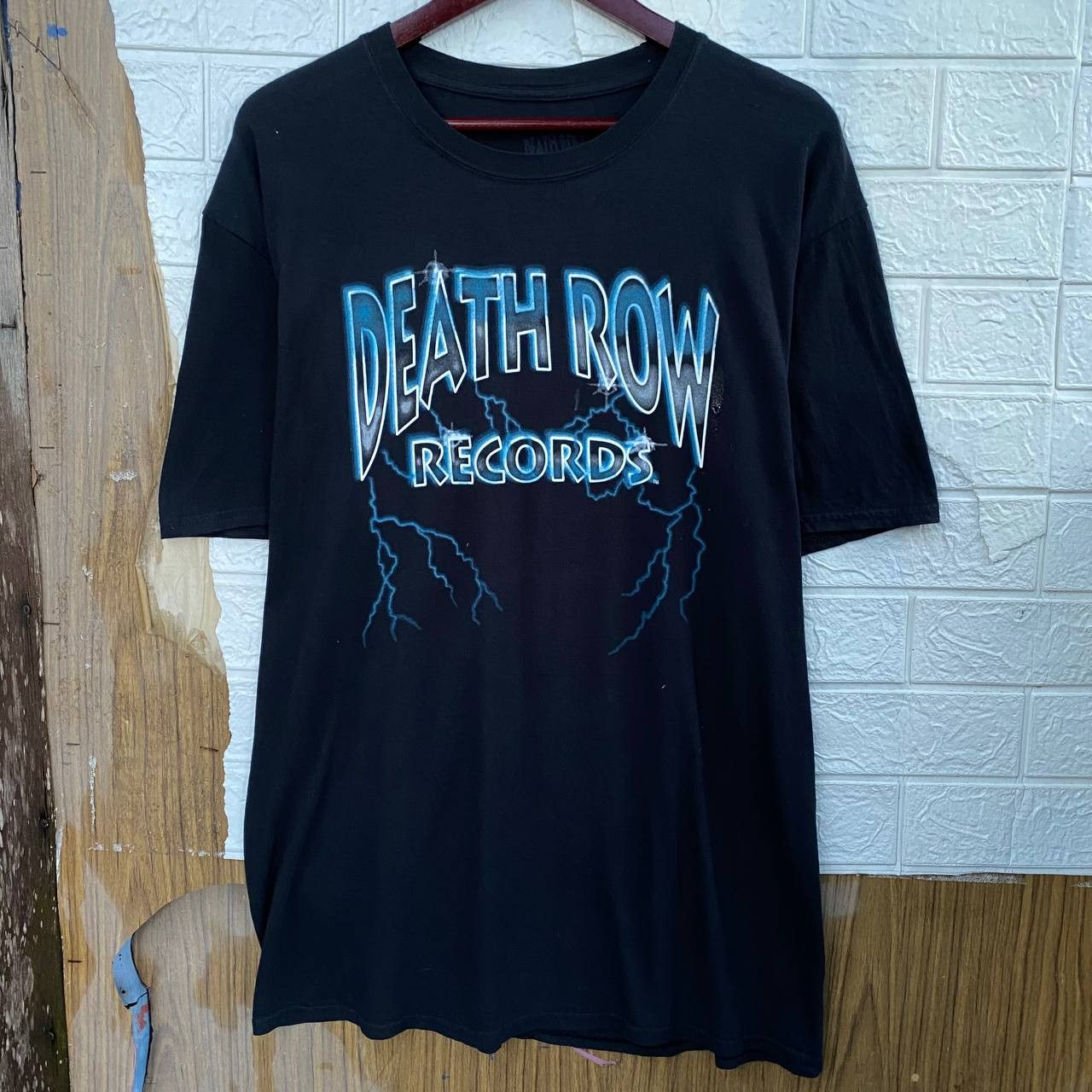 Rap Tees Death Row Records Thunder Tee Hoodie, Sweatshirt | FlexRushtees.com