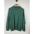 Vintage 90s Canada Sportswear Aztec Snap Tee Pull Over L
