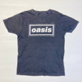 Vintage Og Box Logo Oasis Faded Distressed Vntg Tee Hoodie, Sweatshirt | FlexRushtees.com
