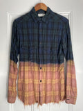 Laurent Paris Saint Laurent Surf Sound Rare Bleached Raw Hem Flannel