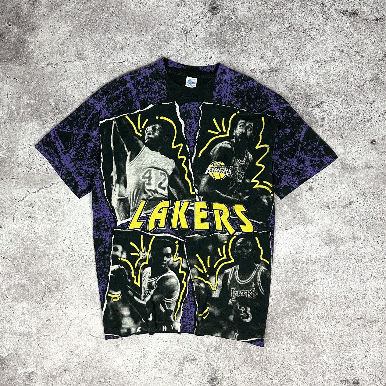 Vintage 90s La Lakers Kobe Nba Salem Aop Grail Rare Og Tee Hoodie, Sweatshirt | FlexRushtees.com
