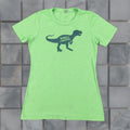 Level Next Level Shirt Girls Medium Green Mama Saurus Natural History Museum Graphic Tee Hoodie, Sweatshirt