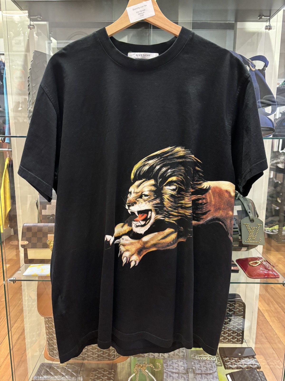 Givenchy Lion Tee Black Hoodie, Sweatshirt | FlexRushtees.com